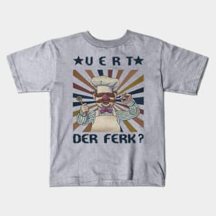 vert der ferk vintage Kids T-Shirt